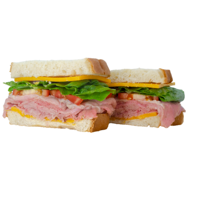 ROAST BEEF & CHEDDAR ON SOURDOUGH